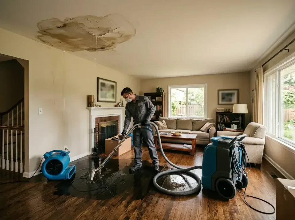 attic-pipe-burst-ceiling-drip-008 — frequently asked questions, Water Damage Restoration & Carpet Care in West Laurel, MD